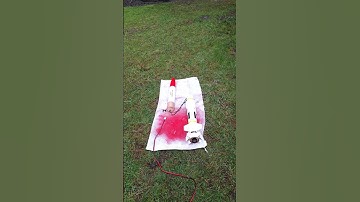 test of the ejection charge, model rocket loc precision agm 84