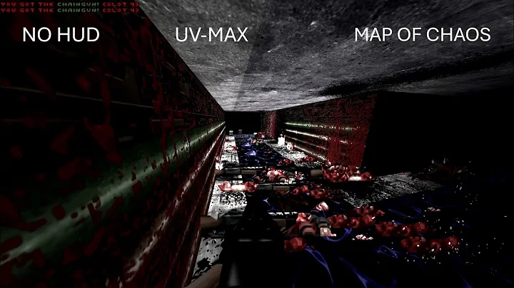 BRUTAL DOOM V22 TEST 4 DOOM II-MAP OF CHAOS M2 NO HUD UV-MAX 4K/60