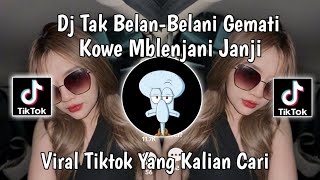 DJ TAK BELAN BELANI GEMATI KOWE MBLENJANI JANJI || DJ NAJIS BY JASUN BIBER VIRAL TIK TOK 2024