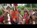 Гуцульське весілля. Їдуть до шлюбу. Еко - "кортеж". Космач - Ukraine Wedding.Eco - "procession