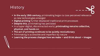 Printing Press Orientation: Introduction