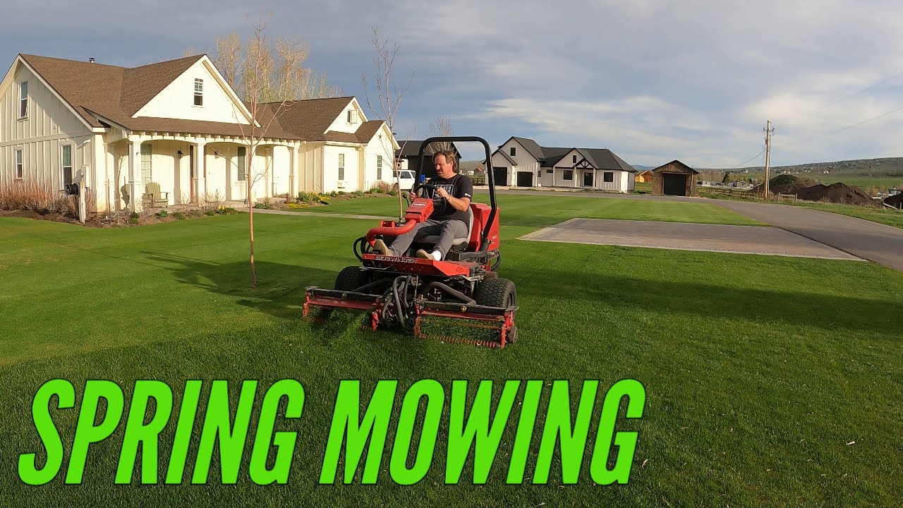 First Triplex REEL MOWER. Spring 2022