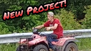 New toy/project ( Suzuki Quadrunner 250 4x4 )