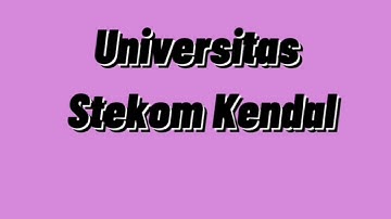 ANDROID STUDIO PEMROGRAMAN MOBILE | UNIVERSITAS STEKOM KENDAL