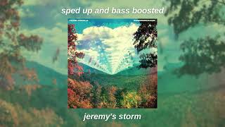 tame impala - jeremy's storm (sped up + bass boosted)