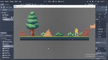 Godot v3.1.1 [4/31](2D GAMES) How to decorate using tiles