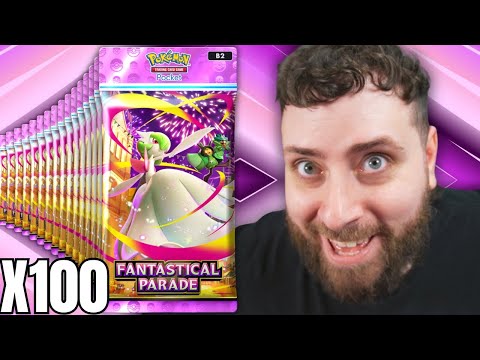 I Opened 100 Fantastical Parade Packs In Pokémon TCG Pocket!