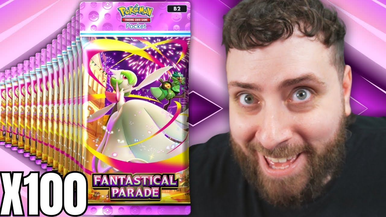 I Opened 100 Fantastical Parade Packs In Pokémon TCG Pocket! - YouTube