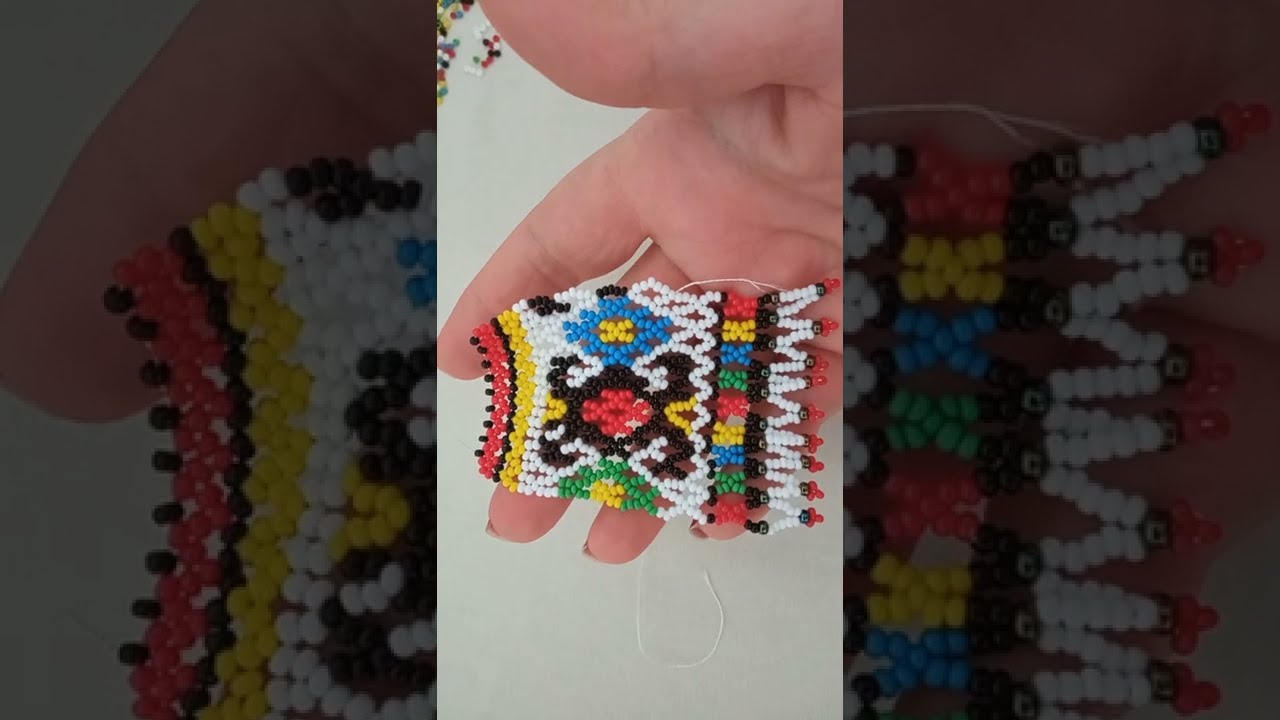 huicol tekniği ile kolye yapımı part 1 (mandala kolye)