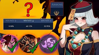 FIGHTING ONE OF THE MOST STRONGEST HEROES THIS SEASON 42!!!😱🙀🔥 BEST RUBY BUILD AND ROTATION 2026 screenshot 3