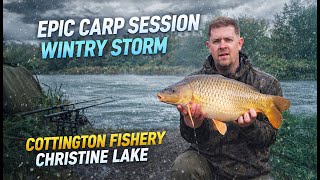 Carp fishing @ Cottington Christine Lake🌧️💨