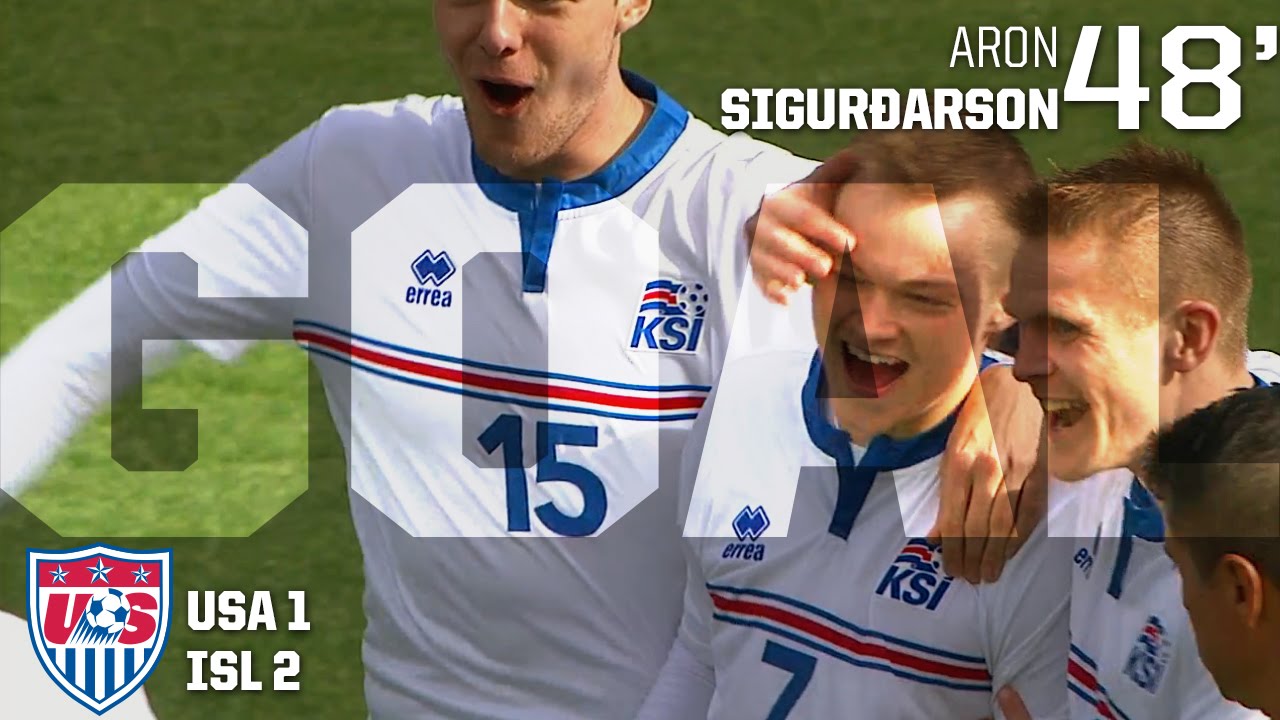 MNT vs. Iceland: Aron Sigurdarson Goal - Jan. 31, 2016