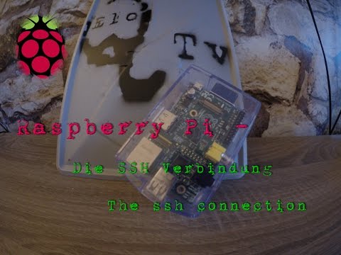 RaspberryPi - Verbindung über ssh - connection over ssh