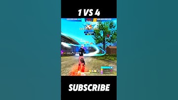 1 vs 4 Clutch with AN94 🥶 #shorts #gaming #freefire #clutch