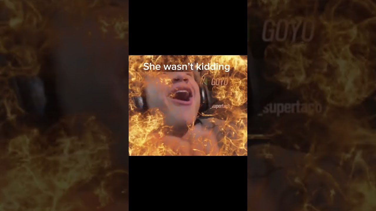 She wasn't kidding 😂