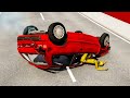 Satisfying Rollover Crashes - BeamNG drive