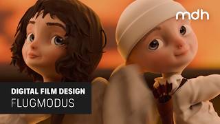 Two Angels Play Cupid on a Train | Flugmodus | 3D Student Short Film screenshot 5