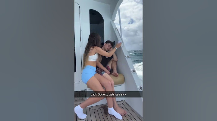 When You Get Sea Sick In Dubai…
