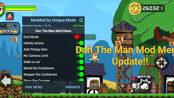 Dan the Man Mod Menu New UPDATE!! | Dan the Man Hack