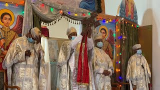 Debre Bisrat Qdus Gebriel Liturgy Service  Niqodimos