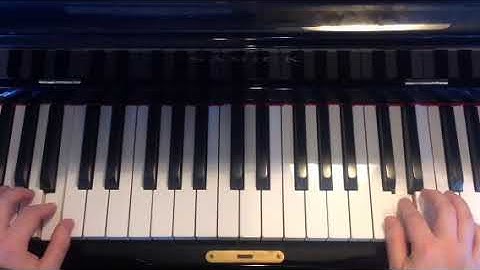 C Major Scale, 2 octave, contrary motion