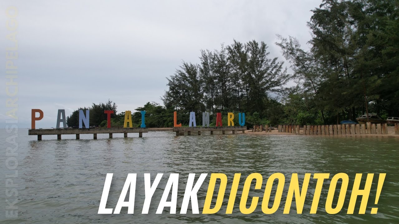 Pantai Lamaru, Contoh Wisata Pantai Bersih & Tertata Meski Ramai