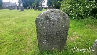 #graves#cemeteries                     St. Aidan's cemetery, Ferns, Co. Wexford. Ferns Castle.