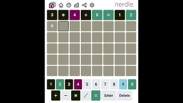 Nerdle Game 350 Solution - 4th January 2023