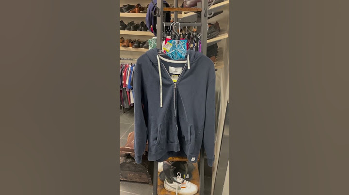 Reigning Champ Hoodie At Thrift Store