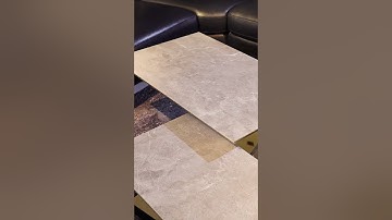 Sion Rotating Coffee Table with Gray Ceramic Top