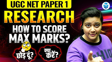 How to score maximum marks in Research? ✅ UGC NET DEC 2025