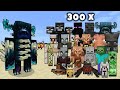 Minecraft mutant mobs fight #bull 