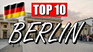 BERLIN Sehenswürdigkeiten: TOP 10 SEHENSWÜRDIGKEITEN, die DU sehen MUSST