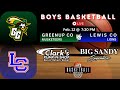 Boys Basketball - Lewis County @ Greenup County
