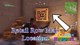 Fortnite Follow The Map Found In Retail Row Location Week 7 Challenge