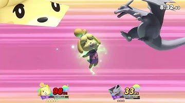 Isabelle Amiibo Combo | SSBU Clips