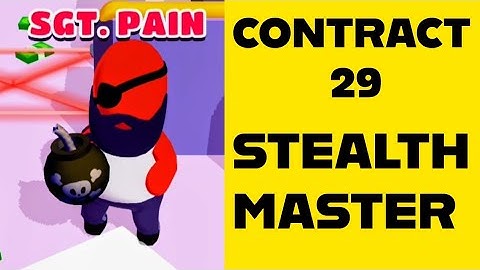 STEALTH MASTER I CONTRACT-29 I LEVEL HARD I NEW BOSS🔥🔥🔥 l NEW WEAPON 🔫🔫