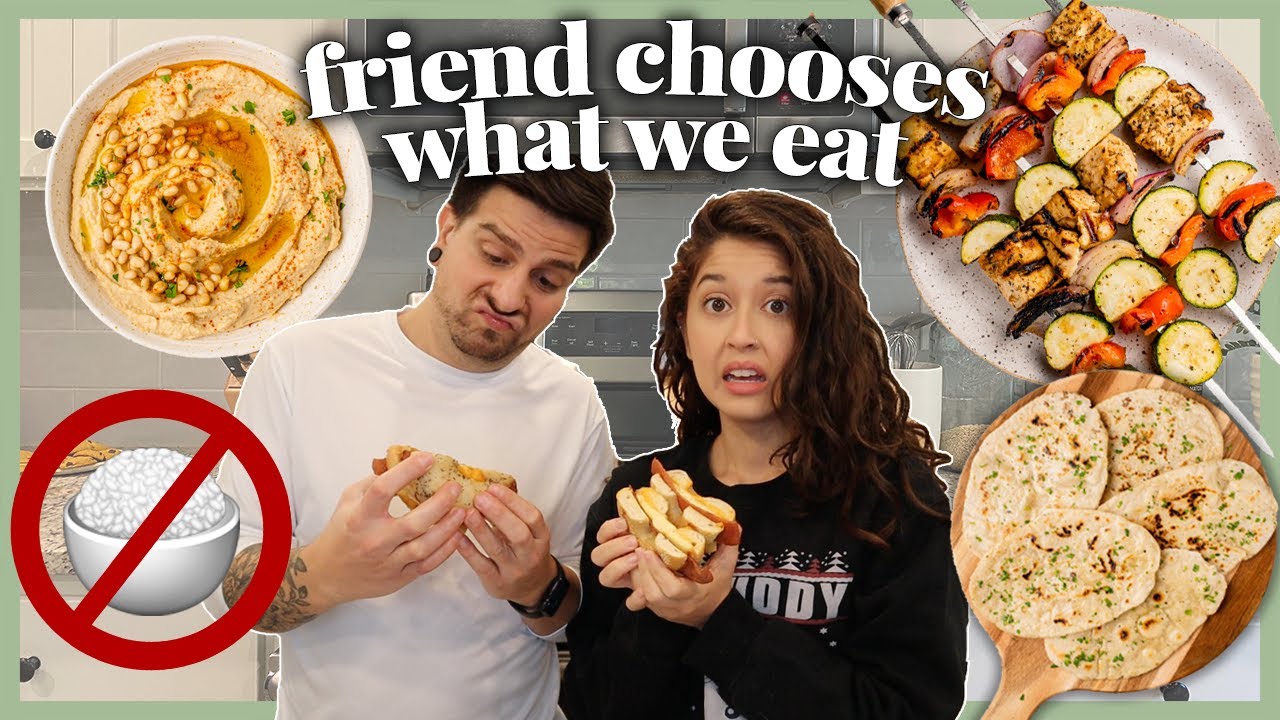 Youtuber Chooses What We Eat For A Day 😅😱 - YouTube