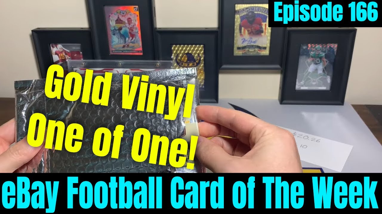 Couldn't Resist This Gold Vinyl One of One For Episode 166 of eBay