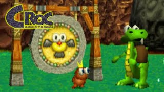 Croc Legend of the Gobbos, PS1 (14 Mins of Gameplay)