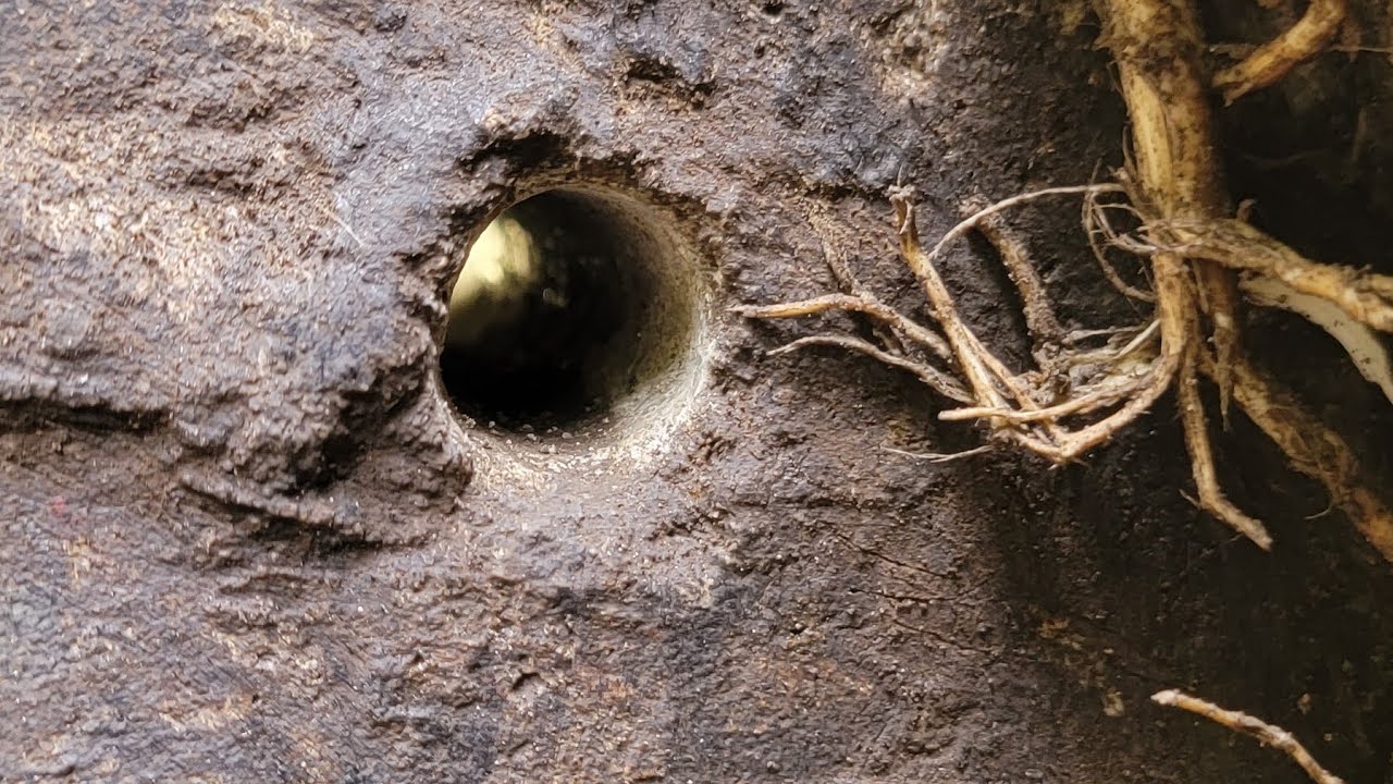 Tie Rod Hole in Conrete Foundation YouTube