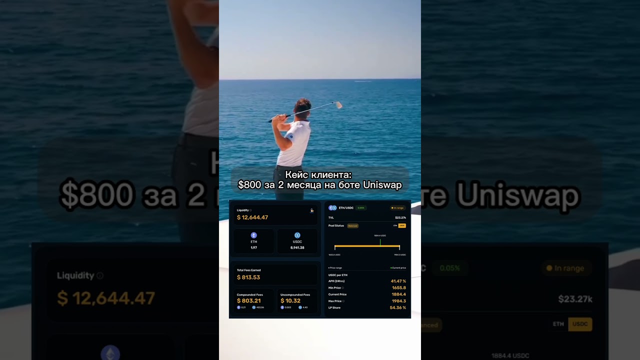 Кейс клиента: Uniswap v3 vs банки! 