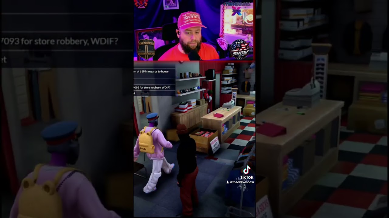 Shammy gets the double whammy! #tarpambassador #theacademyroleplay #shorts #gtaviral #funnyvideo