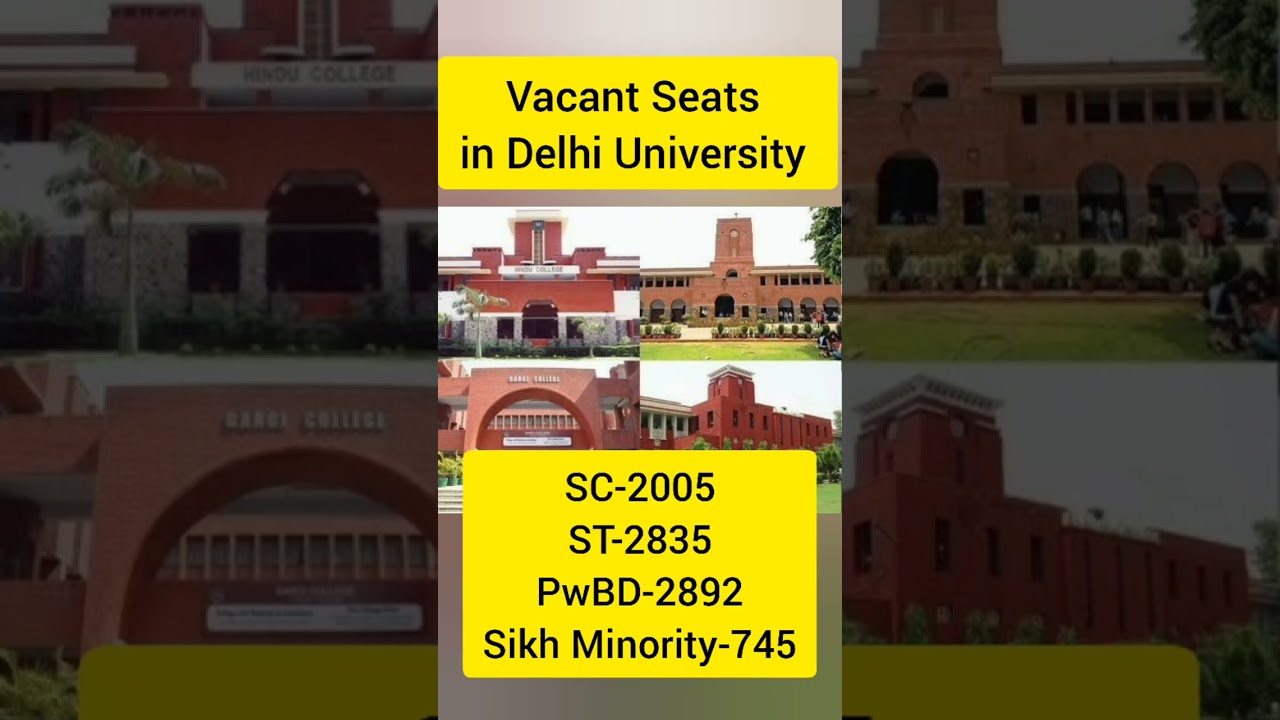 Big Update 🔥|2nd & 3rd Round DU Admission 2022 