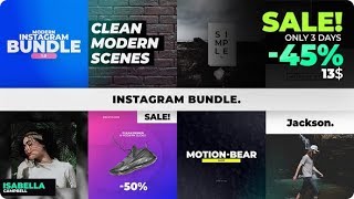 After Effects Template: Instagram Bundle