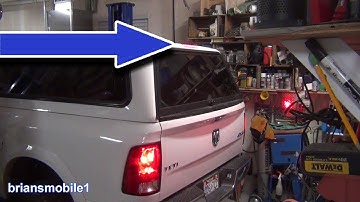 How Do You Hook Up a Camper Shell Brake Light?