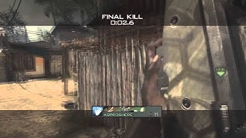 First EVER MW3 Triple Headshot Collat Killcam