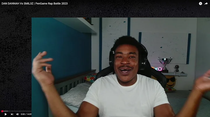 EdstarReacts to DAN DANNAH Vs SMIL3Z | PenGame Rap Battle 2023