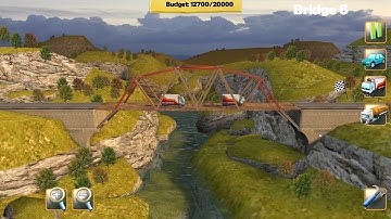 Bridge Constructor | Central Mainland - Bridge 6