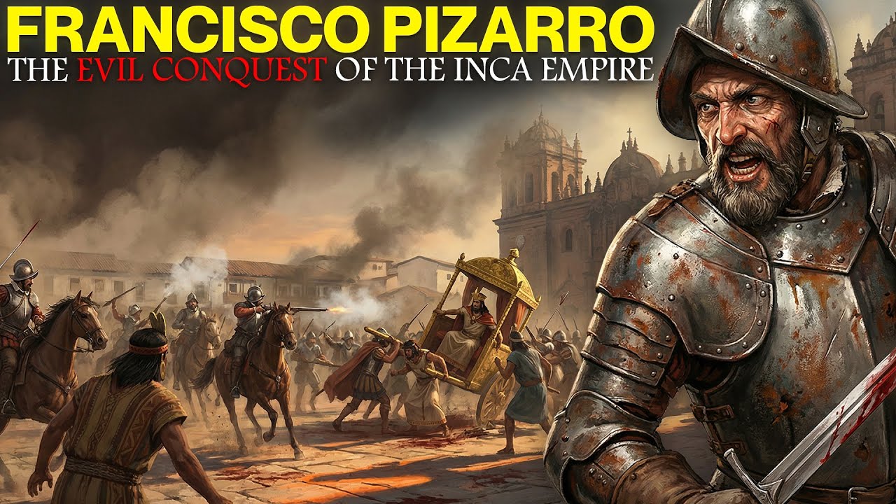 The Brutal Story of Francisco Pizarro: How 168 Men Destroyed an Empire of 10 Million